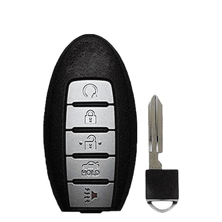 Solidkeys SolidKeys: Nissan OEM Replacement Smart Key- 5 Button SLD-NSSSL-G010-5